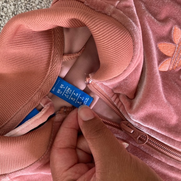 Adidas Originals Velvet Tracksuit Jacket - Picture 3 of 5